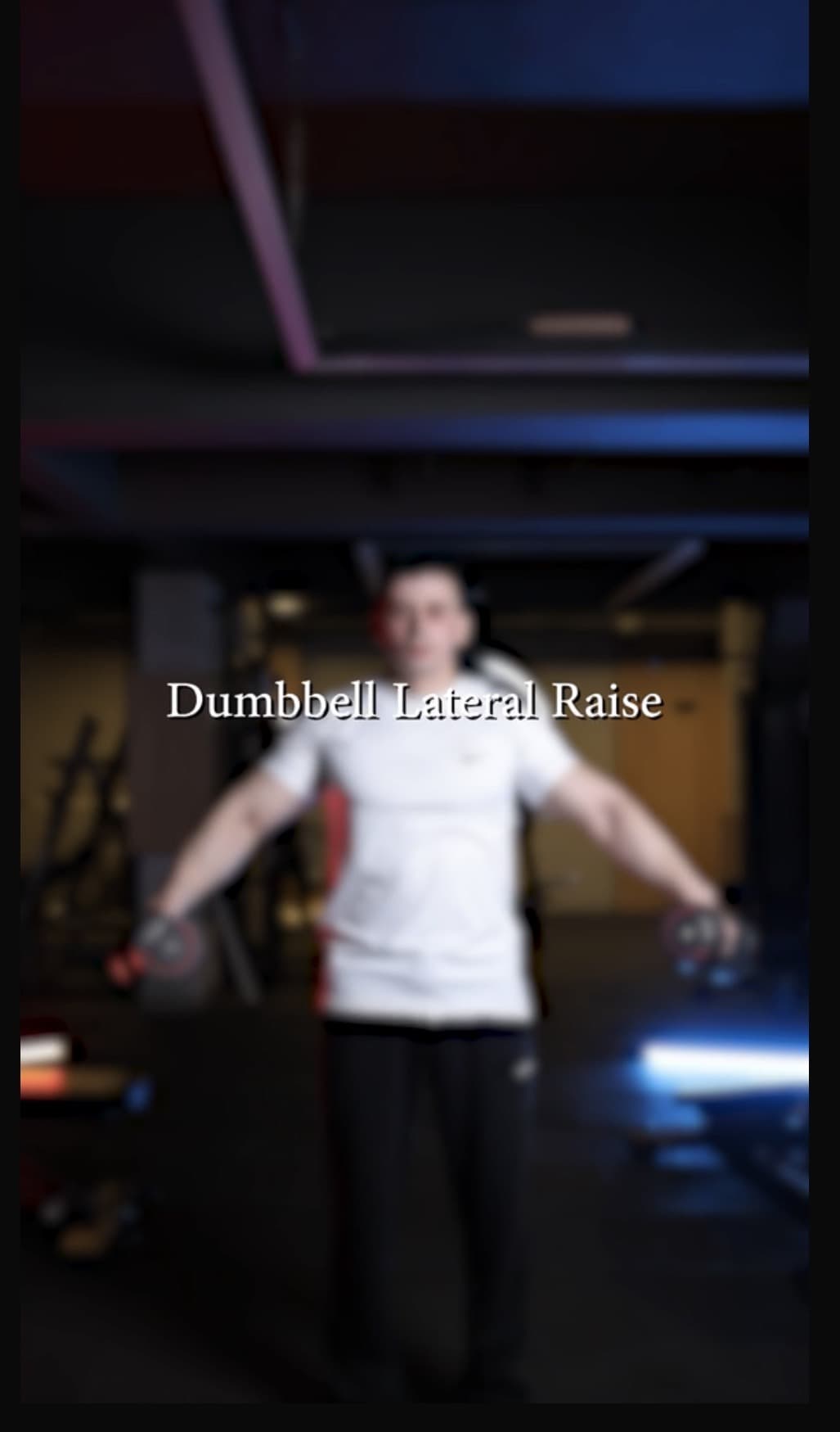 صورة Dumbbell Lateral Raise